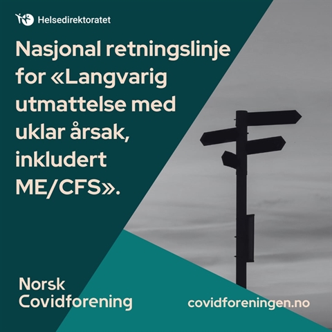 Ny Nasjonal retningslinje for «Langvarig utmattelse med uklar årsak, inkludert ME/CFS»