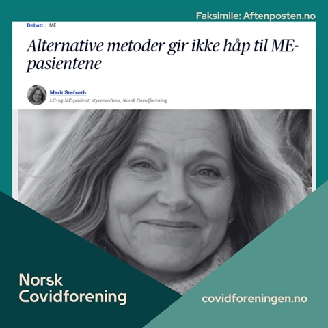 Alternative metoder gir ikke håp til ME-pasientene