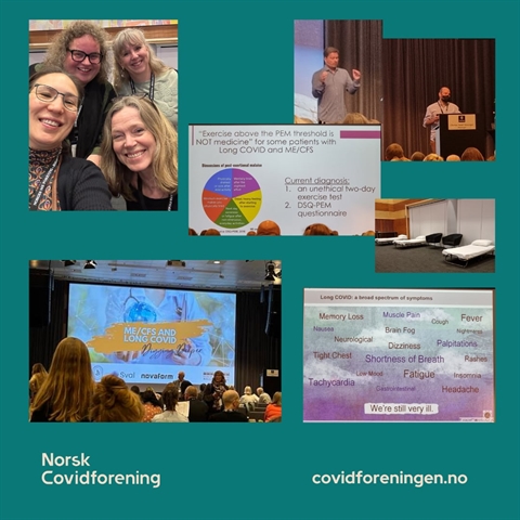Norsk Covidforening deltok på ME-konferansen «Digging deeper» i Stavanger 7. mai.