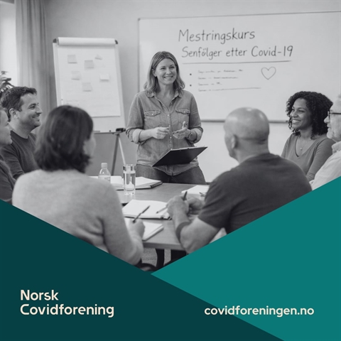 Mestringskurs for voksne med senfølger etter covid-19
